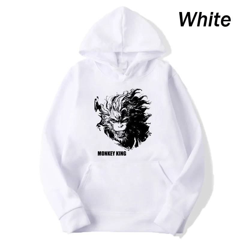 New Hoodie Men/Women Fashion Casual Autumn Winter Cool Pullover  monkey King Long Sleeve Hoodie
