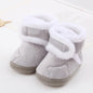 Baby Winter Snow Boots Cute Bear Warm Fluff Balls Indoor Soft Sole Infant Newborn Toddler Baby Shoes 0-18M