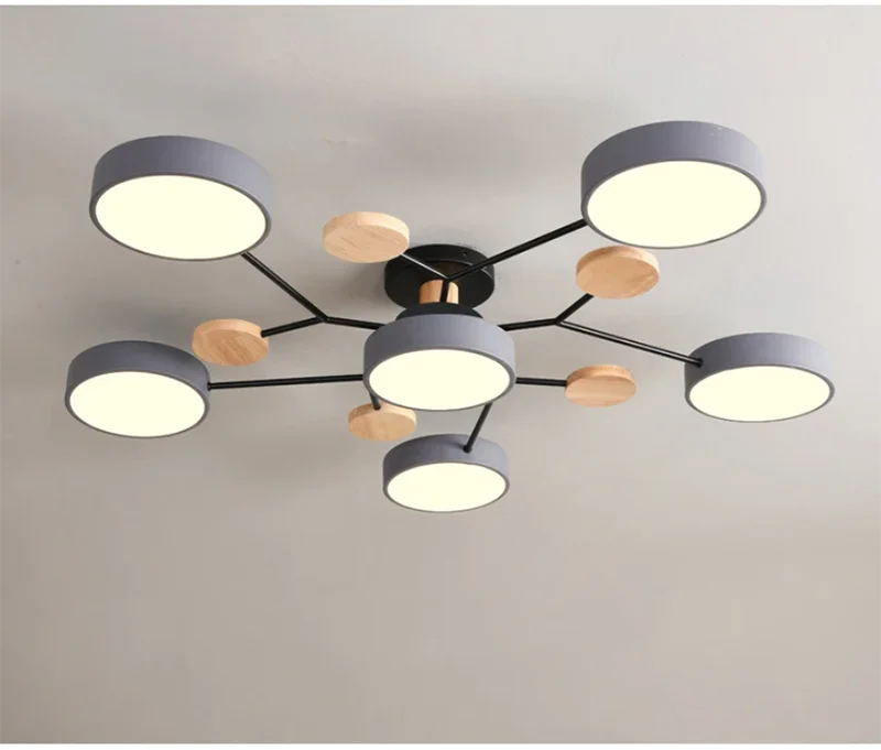 Modern LED Chandelier Lighting for Pendant Lamp Living Room Bedroom Study Home Decoration Indoor Lighting AC220V