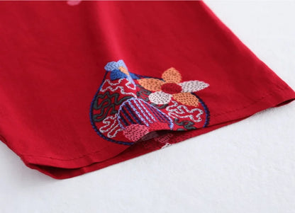 Korean Reviews Many Pajamas Set Summer Women 2 Piece Set Outfit Thin Grandma Pajama Sets Big Size Pajama Printing Home Wear