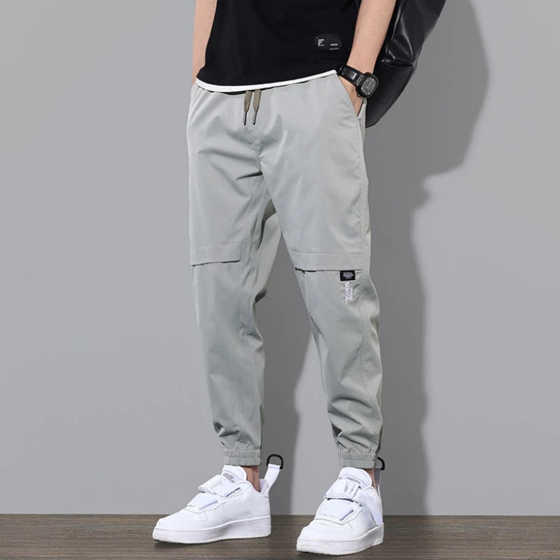 Casual Cargo Pants Men 2025 Hip Hop Streetwear Jogger Pant Fashion Trousers Multi-Pocket Casual Joggers Sweatpants Men Pants