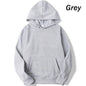 New Men's solid color hoodie autumn/winter fashion sportswear casual pullover couple street wear long sleeved top