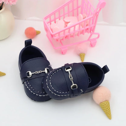 RABEISIR Casual Solid Color Slip On Low Top Loafer Shoes For Baby Boys, Lightweight Comfortable Non Slip Flat Shoes