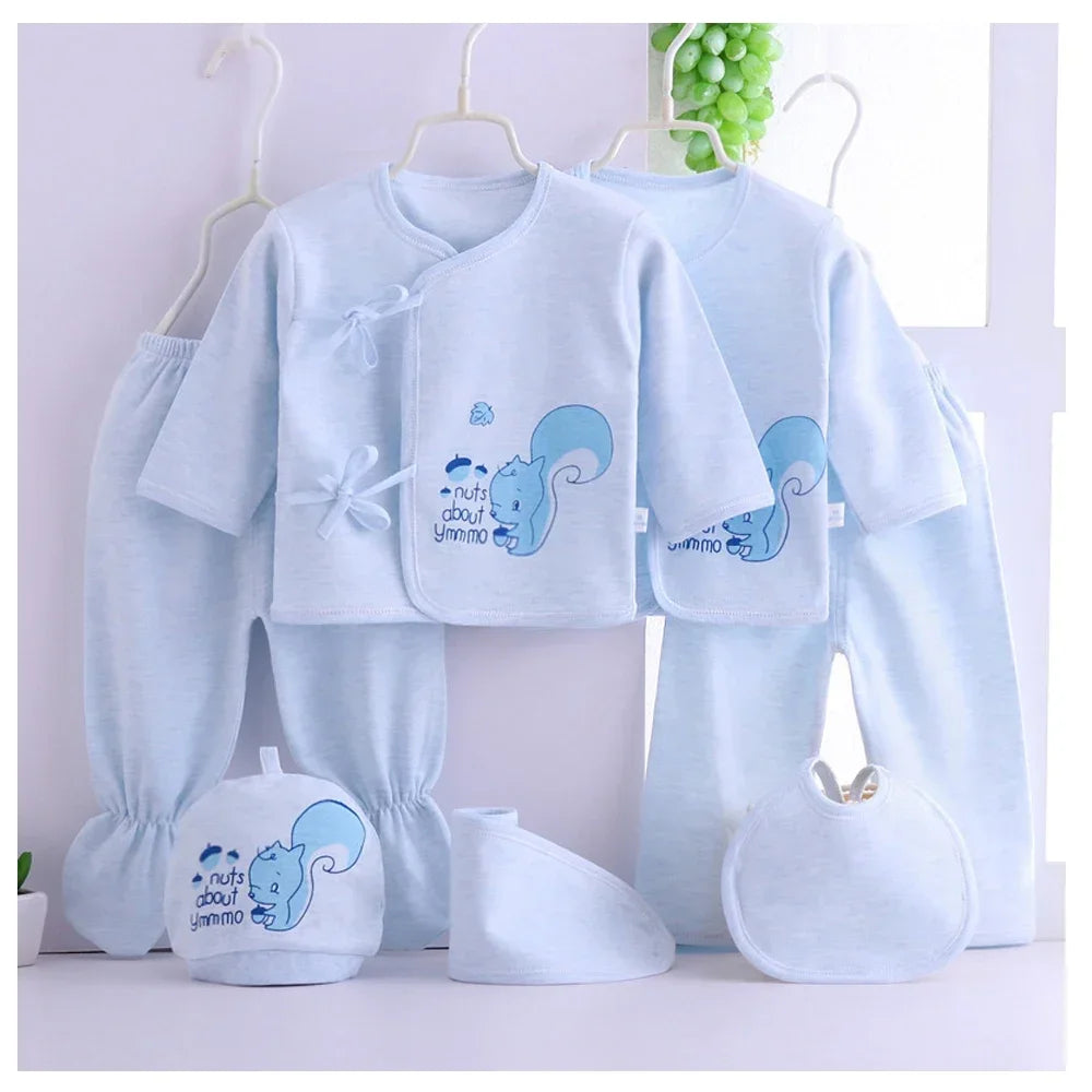 18 Piece/lot Newborn Baby Girl Clothes Set 100% Cotton Infant Baby Girl Set Soft Autumn Boys Clothing Baby Gift Without Box