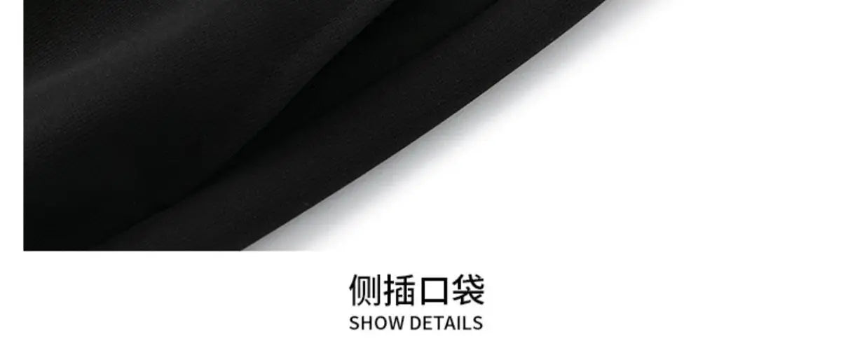 Spring Summer Men Oversize Casual Pants Fashion New Male Drawstring Elastic Waist Solid Loose Sports Wide Leg Straight Trousers