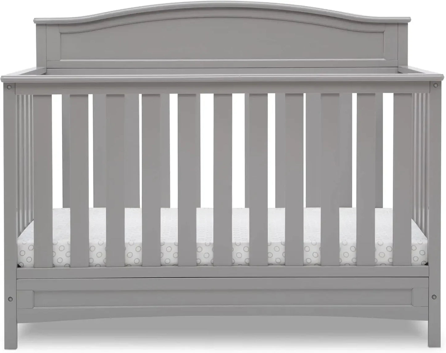 Children Emery 4-in-1 Convertible Baby Crib - Greengard Gold Certified, Dark Chocolate