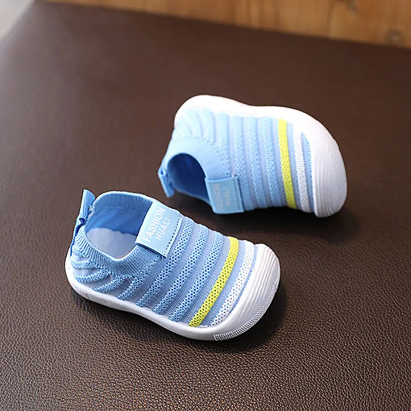 Baby First Walkers Infant Knitted Shoes Toddler Girls Soft Sole Indoor Outdoor Casual Shoes for Boy 1 year Zapatos Spring Autumn