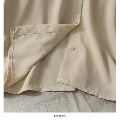 Women Sweet Shirts Cute Tops Peter Pan Collar S-3XL Loose Fashion Temper Minimalist Lolita French Elegant Clothes Trendy 5-Color