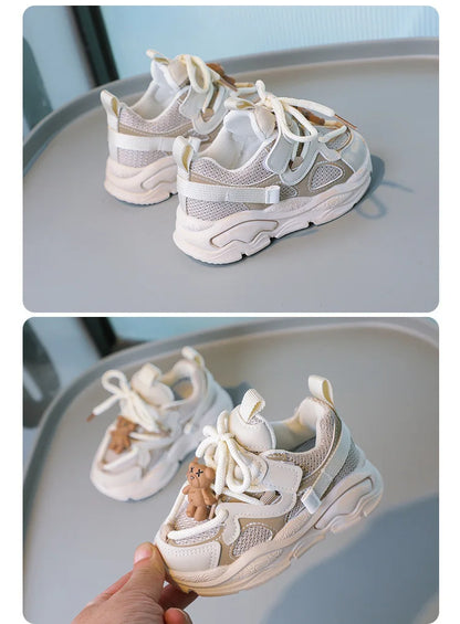 Children Sneakers kids Casual Shoes Hoop & Loop Sneaker Boy Child Flexible Sneakers tenis infantil menino Spring summer shoes