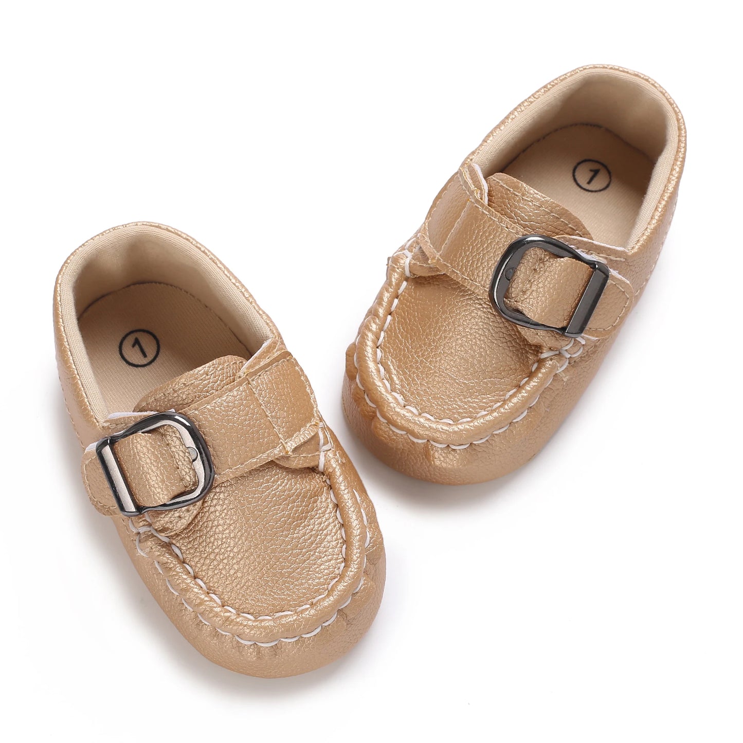 0-18M Baptism Newborn Baby Pre walker Girls Boys Casual Shoes Leather Non-Slip Soft-Sole Infant Toddler First Walkers