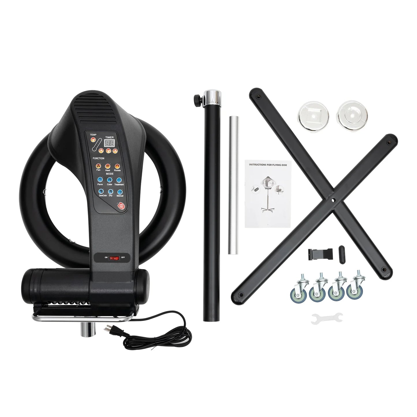 3-in-1 track infrared hair dryer 950w Six modes of heat able hair dryer Hair Salon Styling Height adjustable 58-66inch