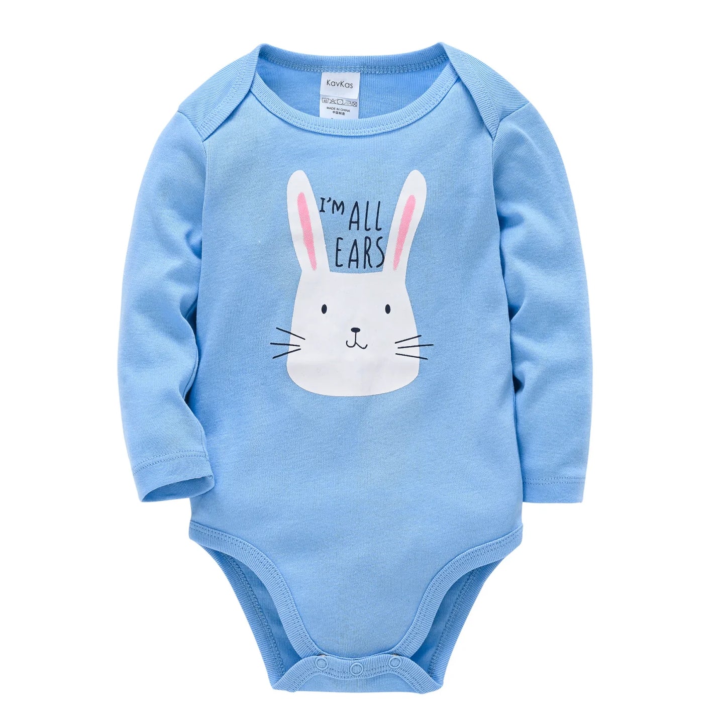 Kavkas Baby Clothes Boys Romper Newborn Infant Costume Cartoon Bodysuit Jumpsuit Family 100%Cotton 0-12Months For Bebes