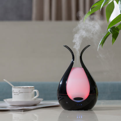 200ml capacity bedroom essential oils aroma diffuser with 7 colors led lights