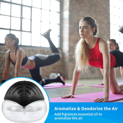 Air Purifier Air Revitalizer Humidifier, Air pleasure Water-Based Purifier Air Washer Set, Air Washer Aroma Diffuser, Essential Oils Aroma Fresher, Water Air Purifier, Air Washer For Home And Office, Air Aroma Diffuser With 7