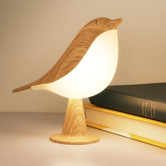 1pc of Bird Touch Lights Suitable for Bedrooms, Dimmable Cordless Bird Night Lights, USB Rechargeable Touch Sensor Control Table, And Table Lamp with Aroma Diffuser Function