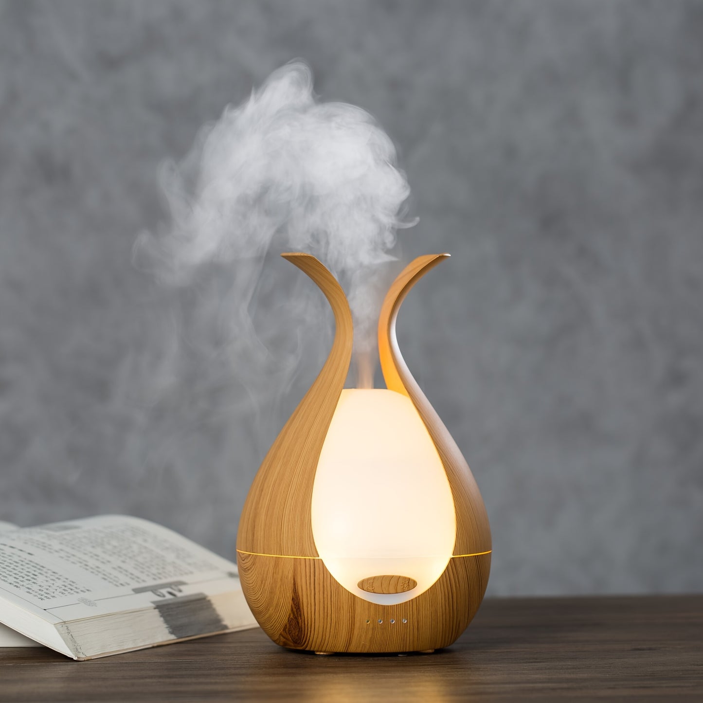 200ml capacity bedroom essential oils aroma diffuser with 7 colors led lights